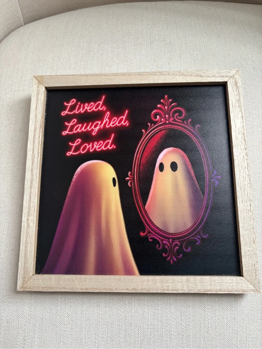 Target Bullseye’s Playground Ghost Art Frame